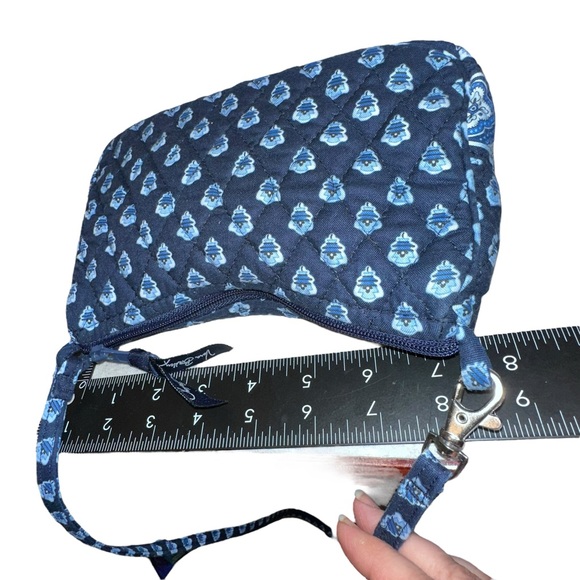 Vera Bradley - Nantucket Navy Small Handbag With Matching Wallet, EUC - Picture 11 of 15